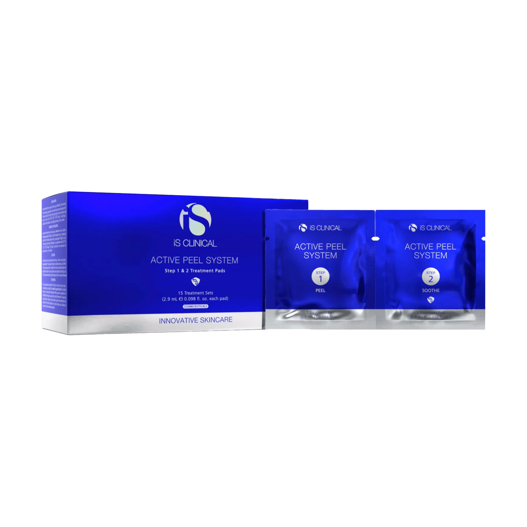 Активна система для домашнього догляду обличчя iS Clinical Active Peel System (крок 1, 1 шт + крок 2, 1 шт)
